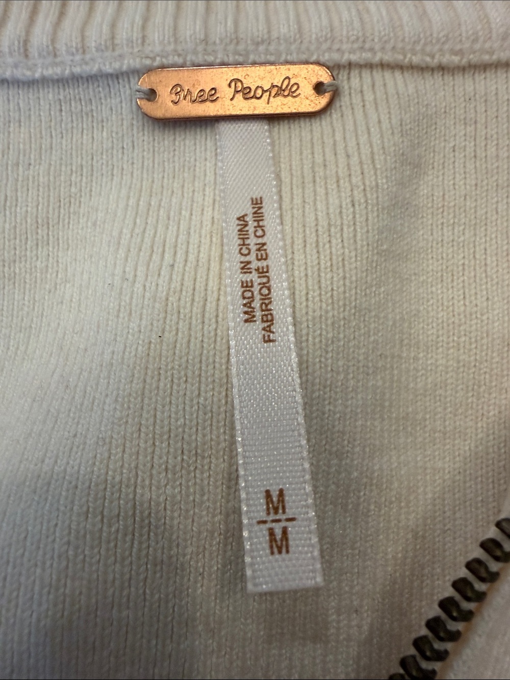 Free People Coastal Stripe Pullover Size Medium - Picture 6 of 10
